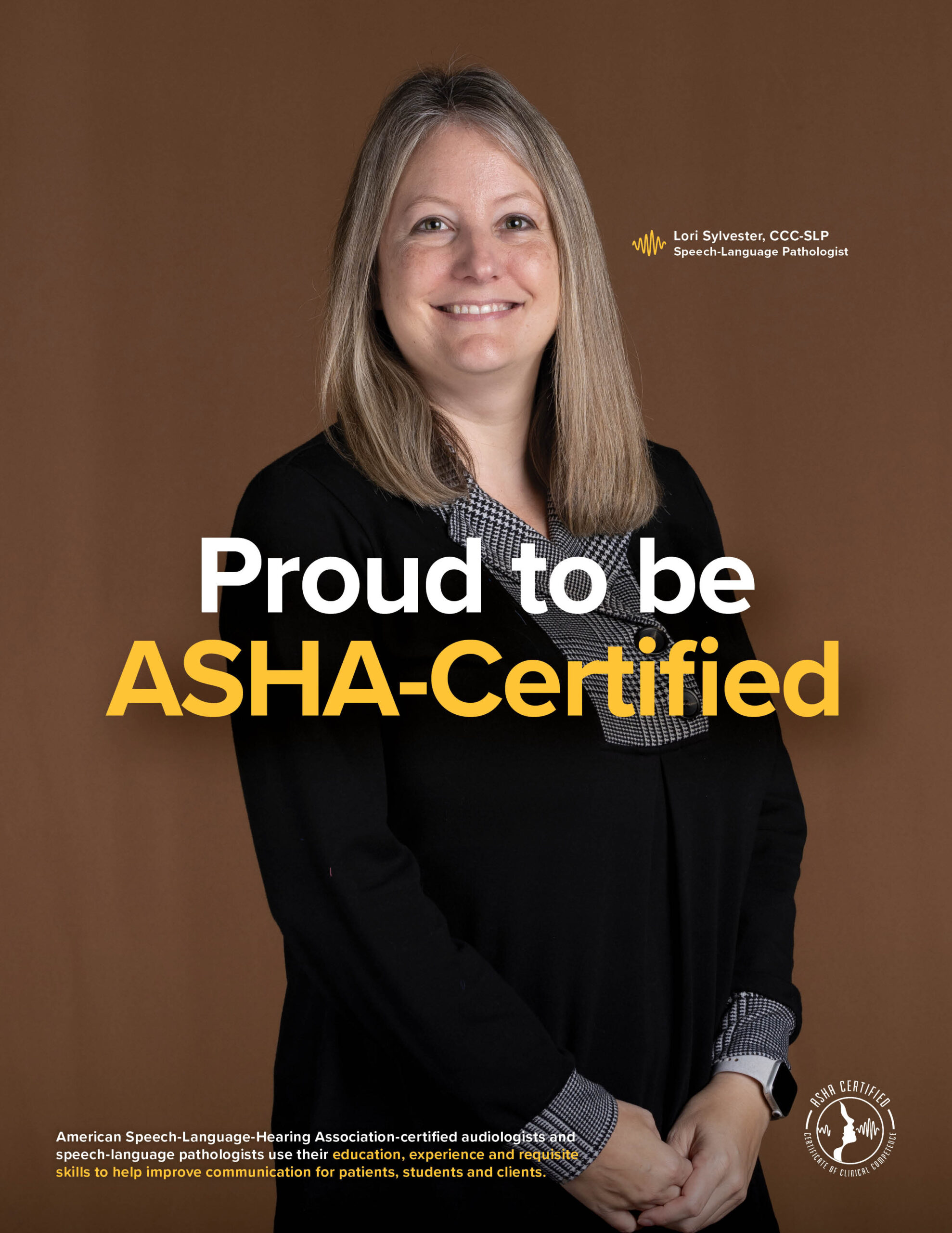 Lori Sylvester - ASHA Certified