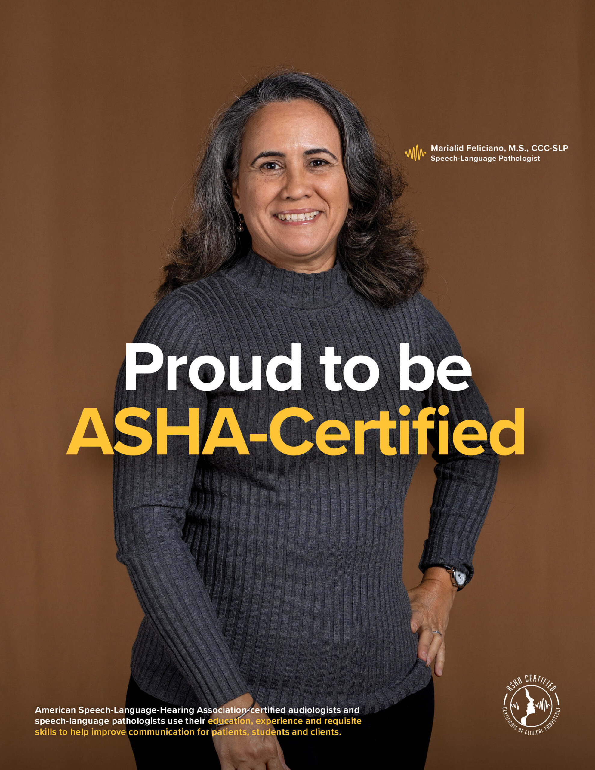 Marialid Feliciano ASHA Certified