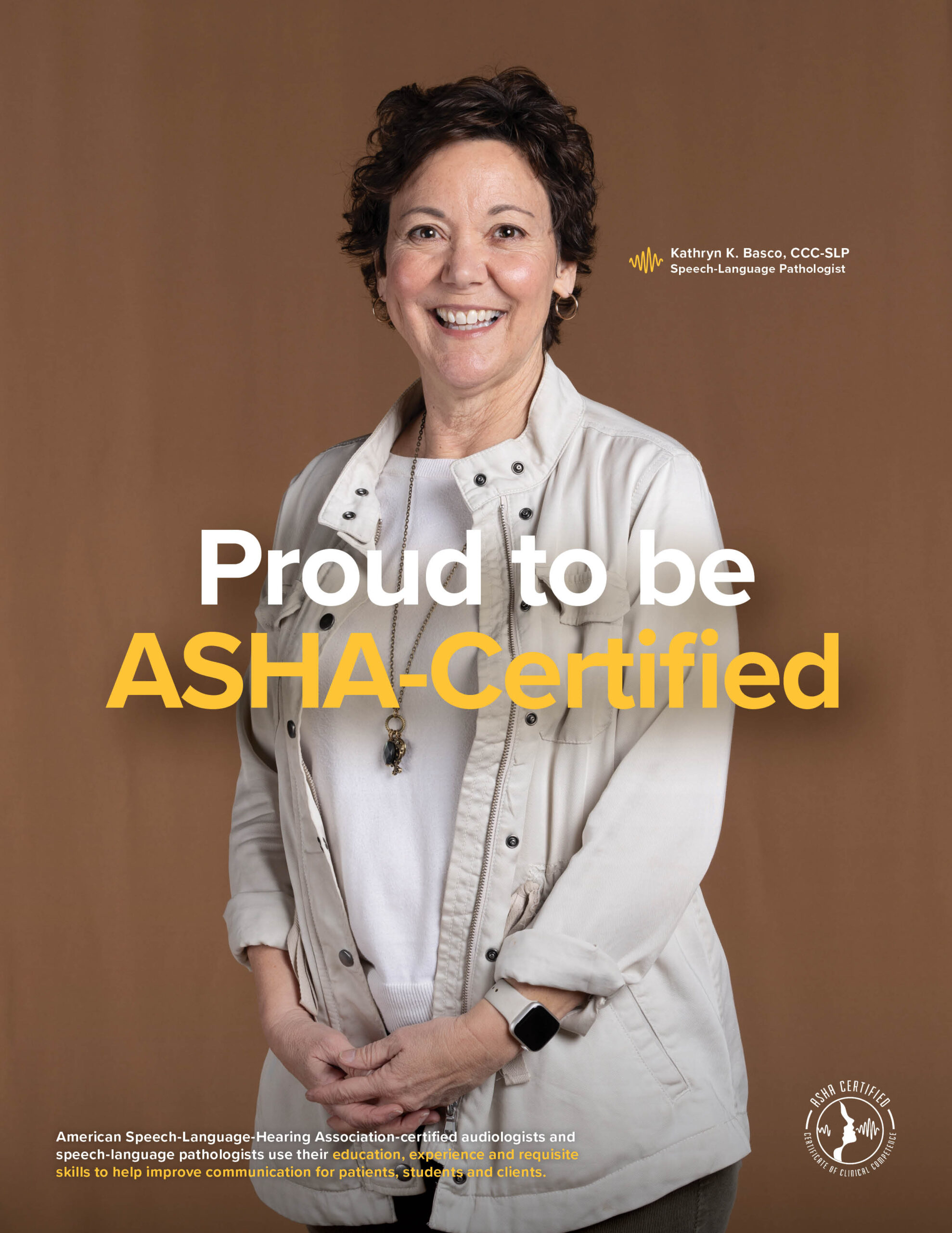 Kathryn K. Basco ASHA Certified